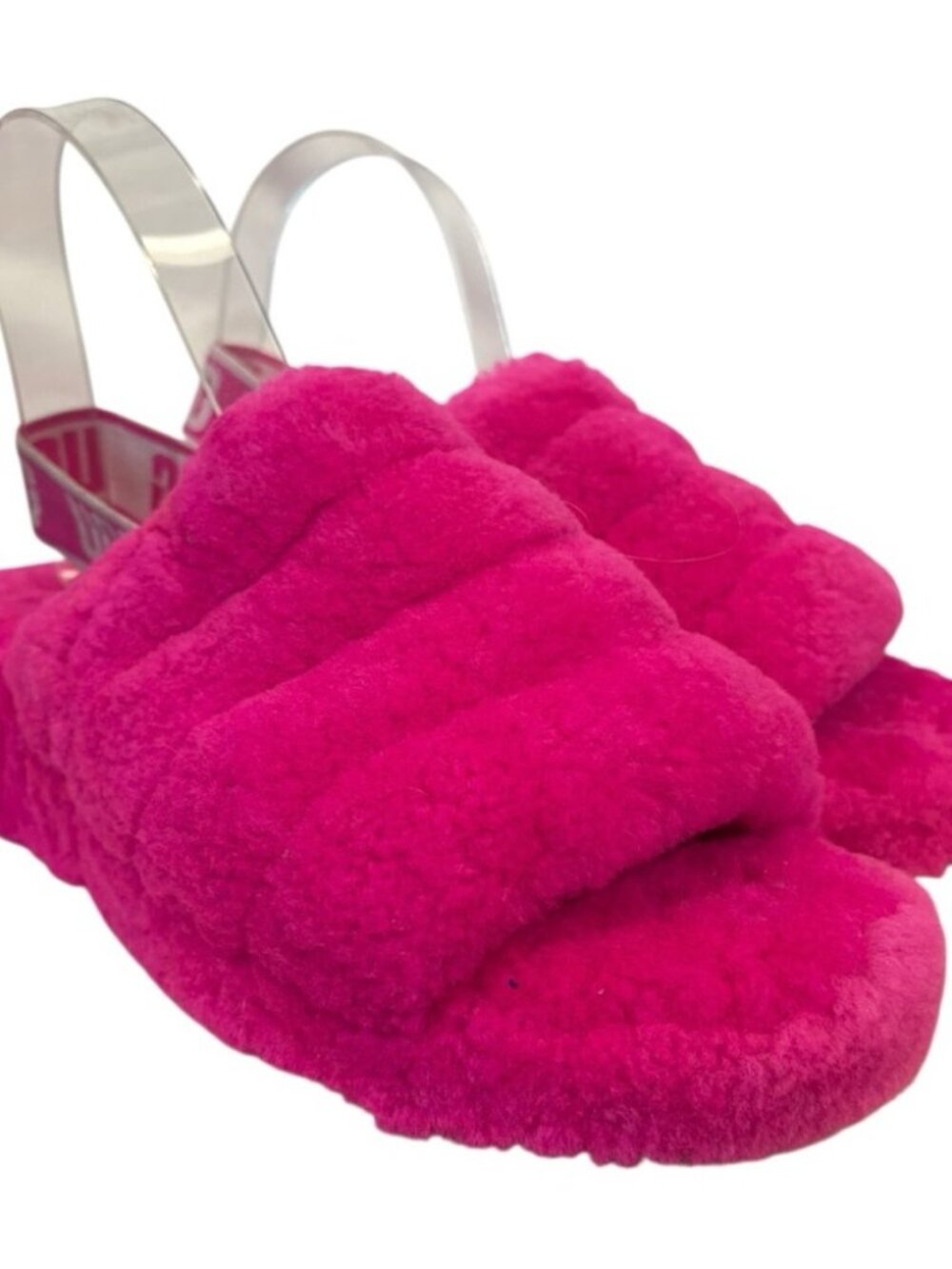 Ugg Fluff Ya Slipper Sandals Size 8 - Picture 9 of 9